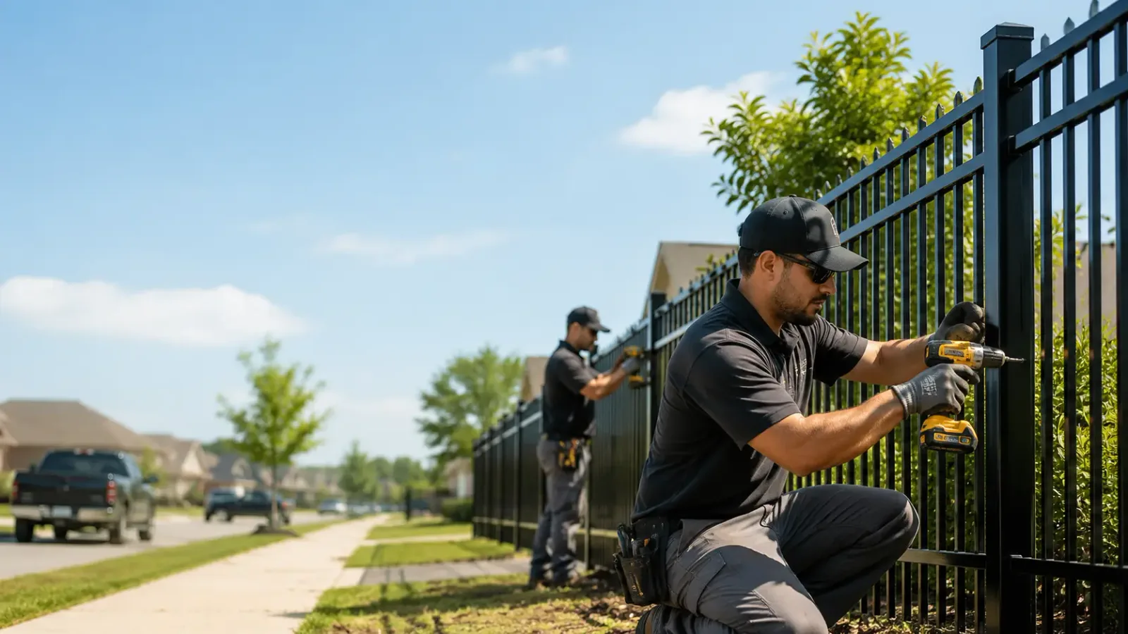 Metal Fence Installation in Floyd, IA